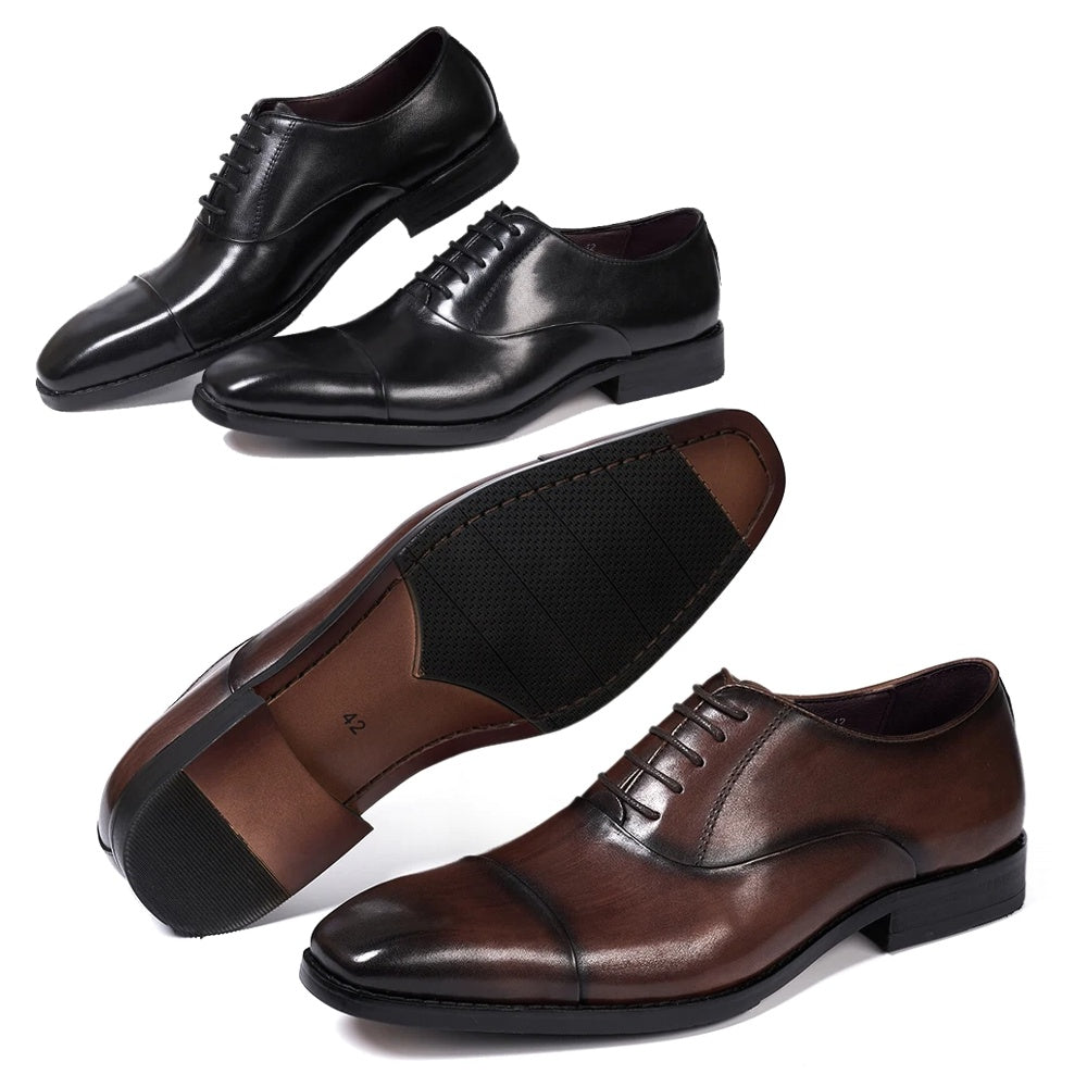 Buy CHAMARIPA Elevator Shoes Mens Fashion Oxford Leather Dress Shoes Height  Increasing Shoes Formal Dress Shoes for Men Back to Schoool -Black Online  at desertcartINDIA