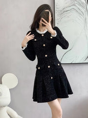 Stylish Office Ladies Retro Fishtail Mini Dress