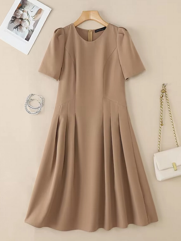 Women Summer Dress Elegant Office Lady Sundress Robe Come4Buy eShop Women Summer Dress Elegant Office Lady Sundress Robe Come4Buy eShop