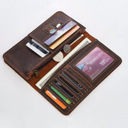 Men Wallets Solid Card Holder Clutch