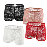 Lace Sexy Shorts  Boxer Breathable Underpants