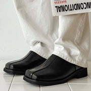 Fashion Men Loafers Platform Wedges Heel Slip On