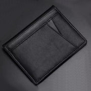 Slim Soft Wallet in Genuine Leather Card Holder
