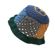 Handmade Crochet Striped Knitted Beanies Hat