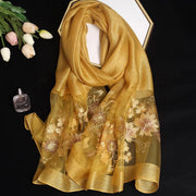 Luxury Silk Shawl Scarf for Women