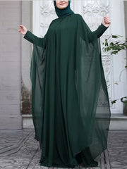 Muslim Dresses Robe Abaya Long Sleeve Dress