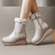 Comfort Ankle Boots na Pambabae