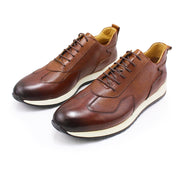 Elegant Sneakers Lace-Up Comfortable Sport Breathable Shoes