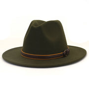 Fedoras Jazz Hat Panama Felt Hat For Men