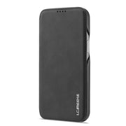 Leather Flip Wallet Phone Cover For iPhone