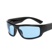 Green Sport Sunglasses Men Women Retro Punk