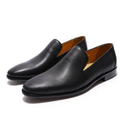 High Quality Print Leather Loafer