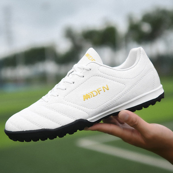 Hot White FG/TF Soccer Shoes