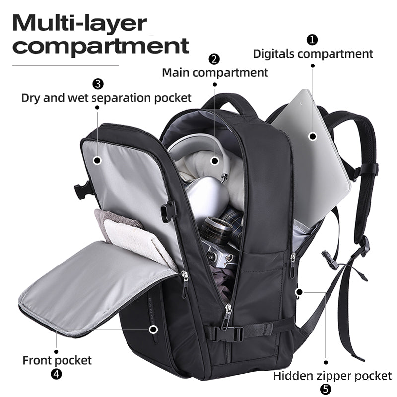 15.6 Laptop USB Charge Travel Backpack – Come4Buy eShop