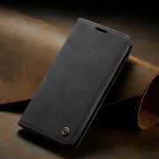 Retro Flip Leather Wallet Case For Samsung Galaxy S
