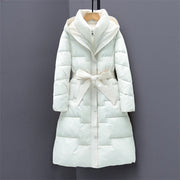 Long Winter Down Cotton Jacket For Women
