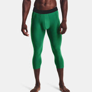 Men Compression 3/4 Leggings Elastic Trousers