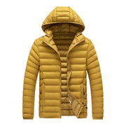 Men Hooded Casual Outwear Jacket Coat