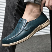 Men Leather Breathable Loafers