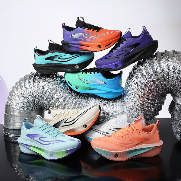 Men Running Shoes Carbon Plate Marathon Sports Sneaker
