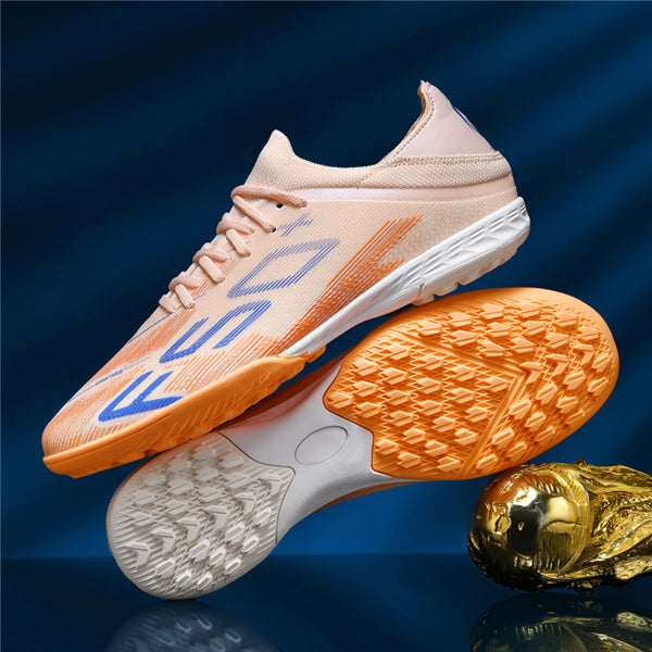 Men Soccer Shoes Firm Groud and Outdoor Lawn Sneakers