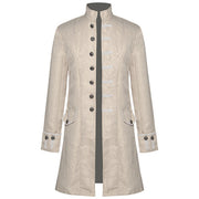 Men Thin Stage Performance Dress Long Jacket
