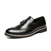 Mens Brown Dress Loafers