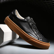 Men's Shoes Leather Sneakers