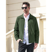 Modern Work Outings Coat With Zipper Pockets