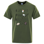 Musical Cats Musical Notes Male Clothes