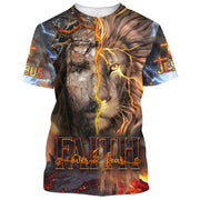 Print T-Shirts Jesus Christ Cross Tees Tops
