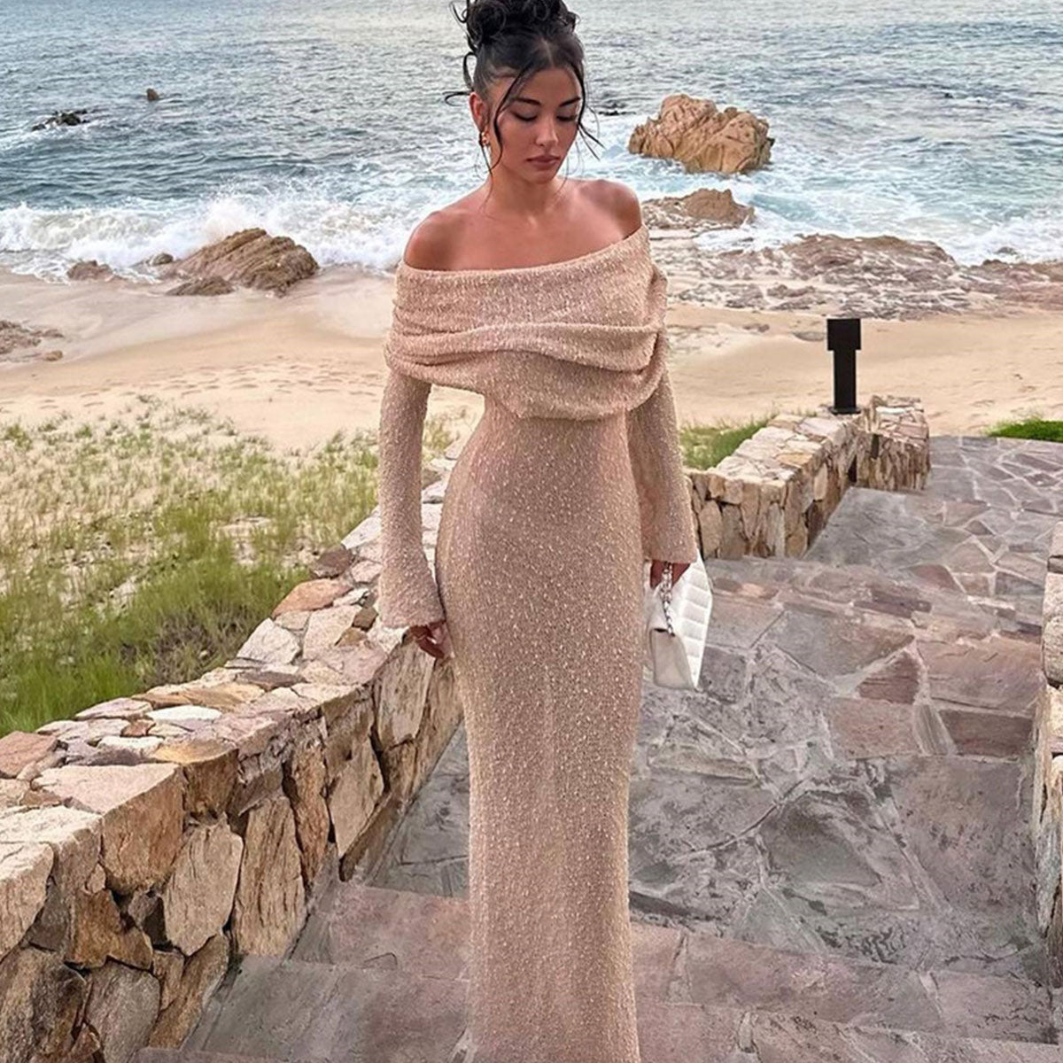Slim Knitted Sexy See Through Dresses – Come4Buy eShop Slim Knitted Sexy See Through Dresses – Come4Buy eShop