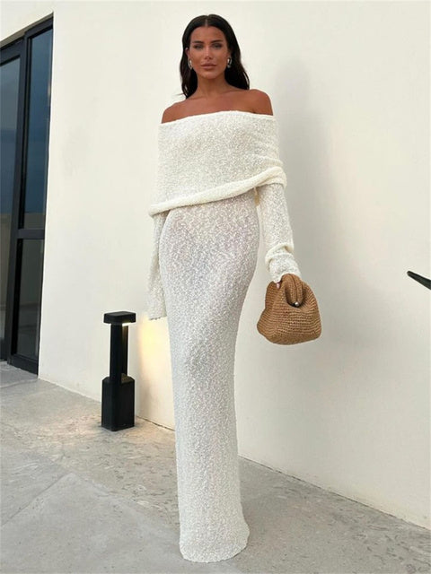 Slim Knitted Sexy See Through Dresses Come4Buy eShop Slim Knitted Sexy See Through Dresses Come4Buy eShop