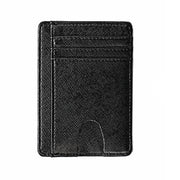 Slim RFID Blocking Microfiber Leather Wallet