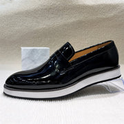 Slip-On Business Leather Loafers Men Shoes