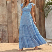 Summer Bohemian Swing Dress