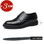 Summer Elevator Shoes Classic Business Men Dress Shoes