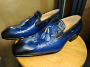 Tassel Loafers Black Formal Slip-On Men Dress Shoes