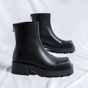 Thick Soled Platform Men's Boots