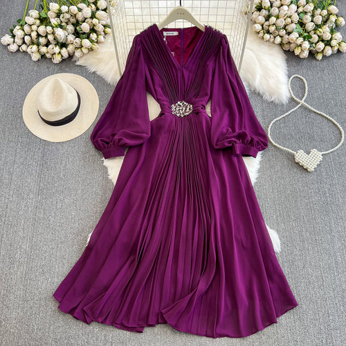 V Neck Chiffon Women Party Dresses – Come4Buy eShop