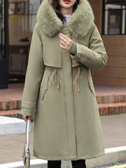 Winter Parkas Jacket Women Cotton Padded Coat