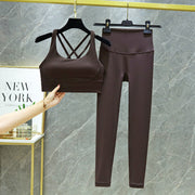 Women Tracksuit Yoga Sets Fitness Leggings Sportwear