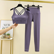 Women Tracksuit Yoga Sets Fitness Leggings Sportwear