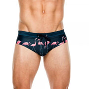 Flamingo fashion triangle swimming shorts hot style