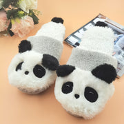 Cute Panda Indoor Slippers Comfortable Home soft-soled neutral shoes