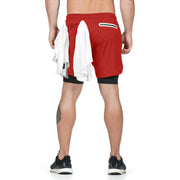 Pantalones de cinco puntos de secado rápido Marathon, Shorts deportivos