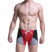 Men's swimming trunks spa series with boxer swimming trunks