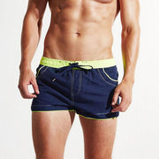 New men beach pants embroidered home shorts