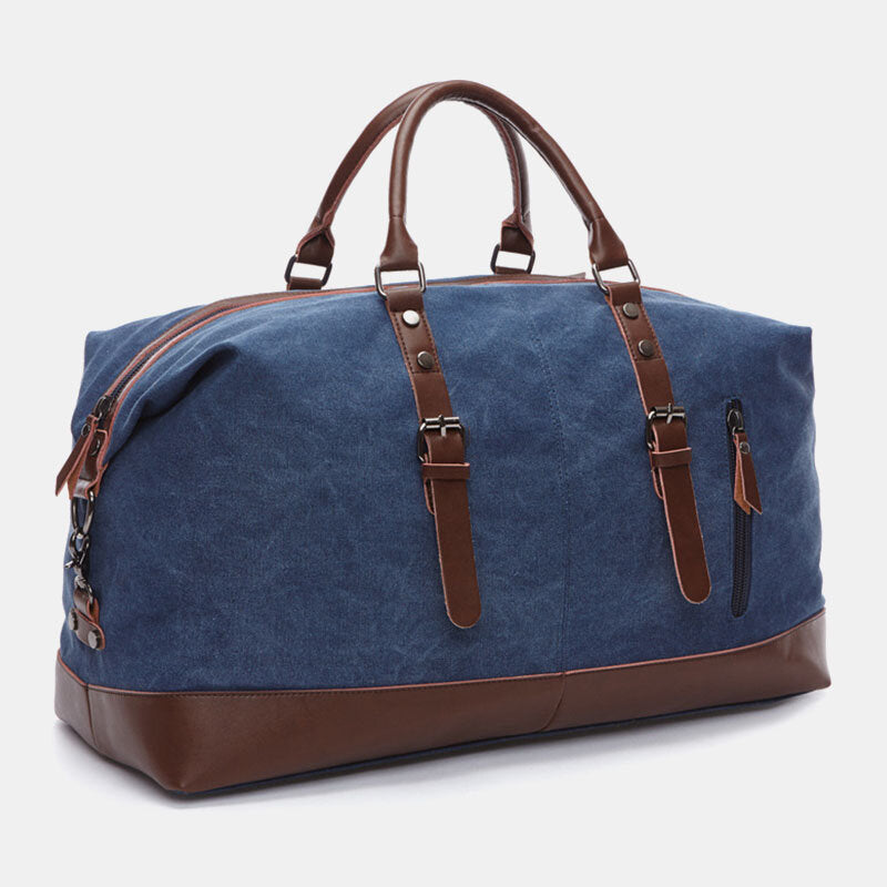big travel bags for men Canvas Large Capacity Travel Bags Luggage Casual Vintage Handbag Cross – Come4Buy eShop