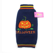 Nový dýňový svetr oblečky pro psy Halloween démon zvířátko svetr